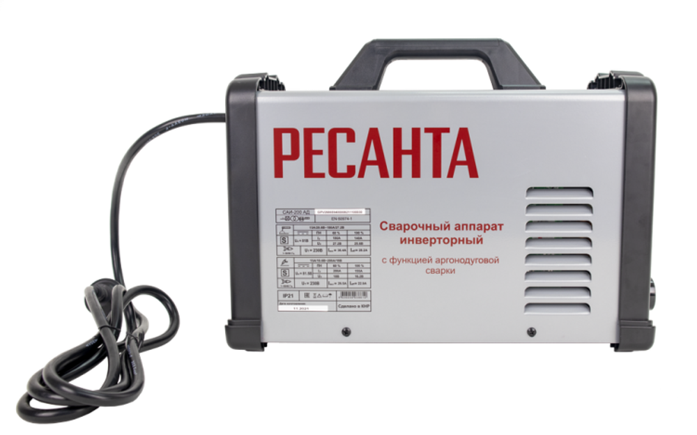 Сварочный аппарат инверторный Ресанта САИ-200 АД