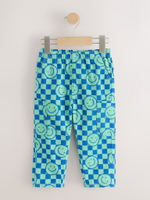 Брюки для мальчика Next AB8-361, Синий, Мятный