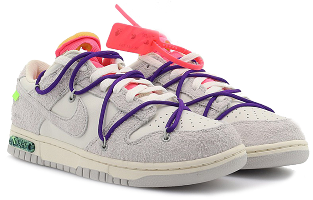 Кроссовки Off-White X Nike Dunk Low "The 50" No.15