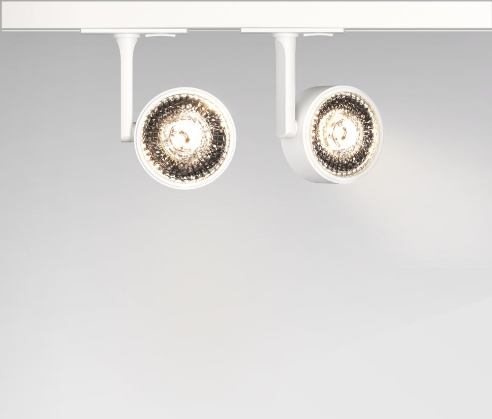 Трековый однофазный светодиодный светильник Maytoni Unity Oko TR024-1-10W3K