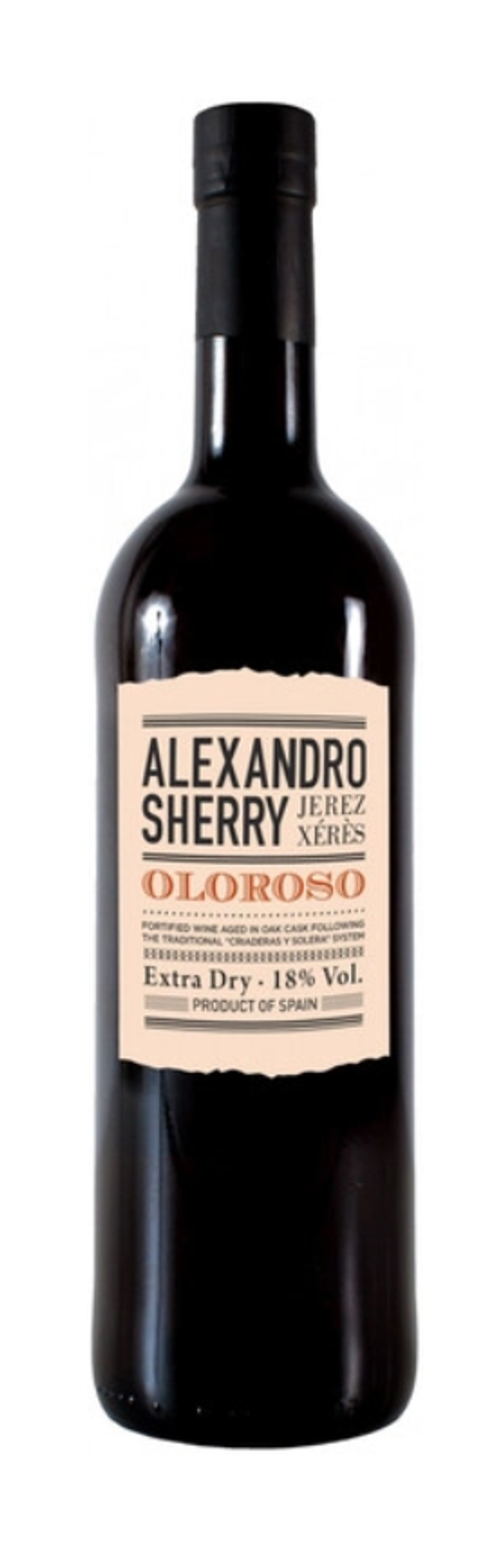 Херес Alexandro Sherry Oloroso, 0.75 л