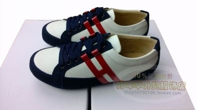 Кроссовки детские трехцветные из кожи и замши