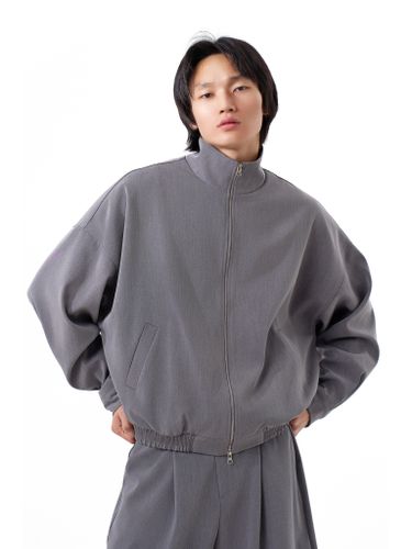 Серая куртка-ветровка на молнии Votus