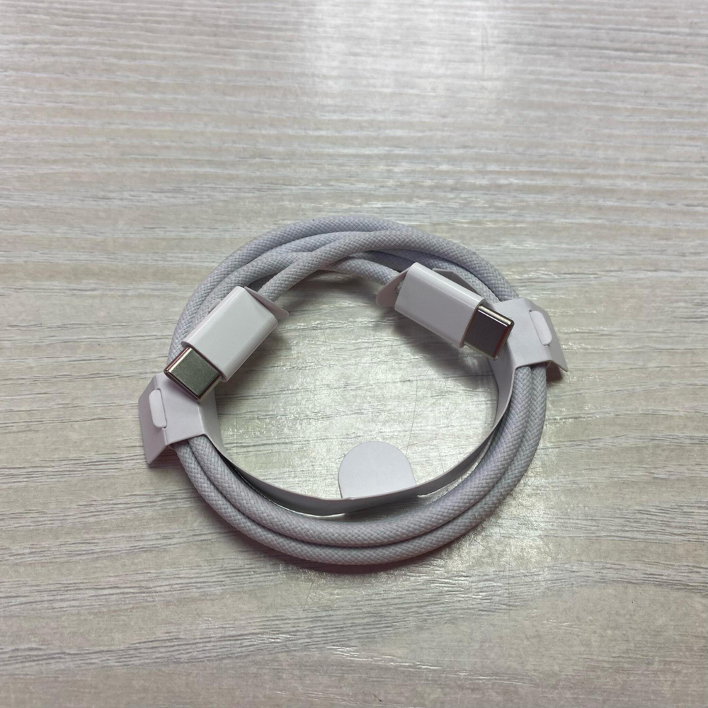 Кабель Type-C - Type-C для iPhone Белый - OR