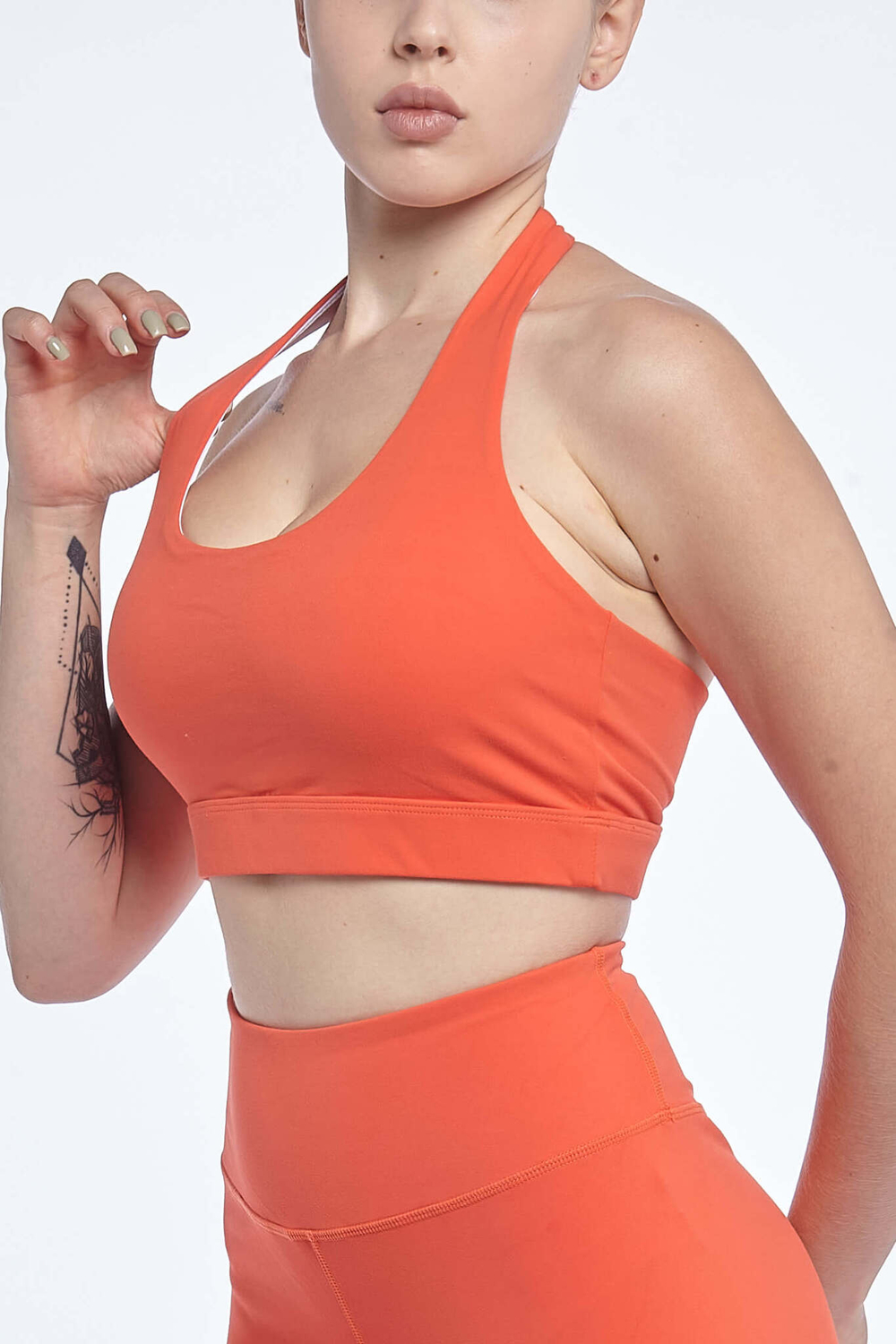 Спортивный костюм женский для фитнеса для йоги для пилатеса бесшовный леггинсы топ Костюм спортивный женский бесшовный