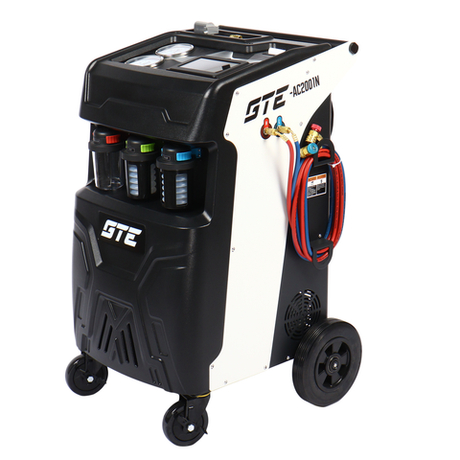 Установка для заправки автомобильных кондиционеров 16л автоматическая с подогревом баллона GTE