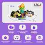 Электрическая Аттракцион карусель «Пчёлки», 4×4×1,9 м