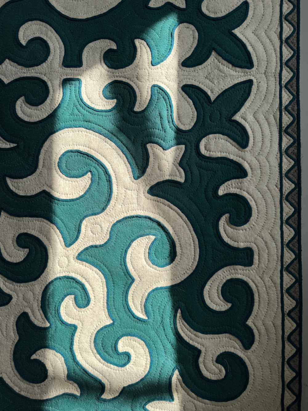 Шырдак Ордо, войлочный ковер