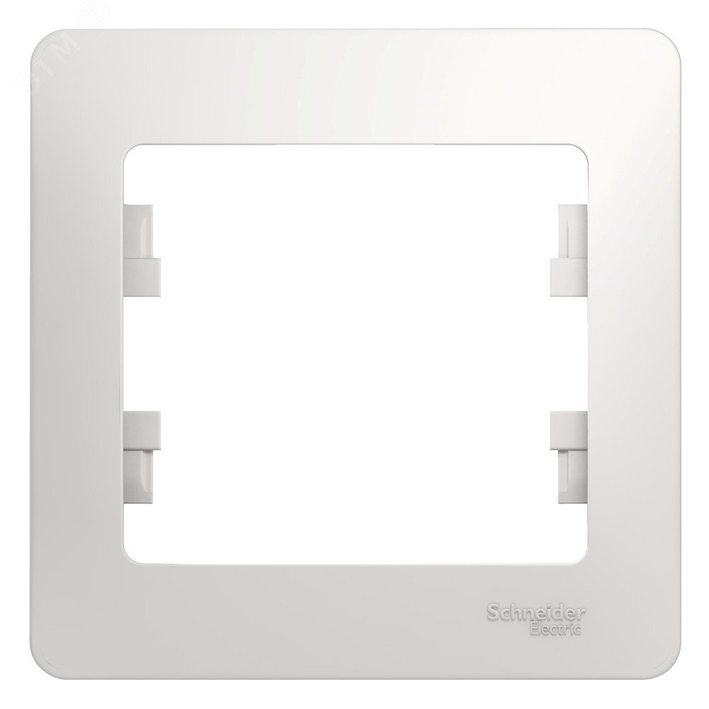 GLOSSA Рамка 1 пост белая GSL000101 Systeme Electric
