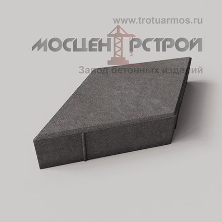 Тротуарная плитка: ромб