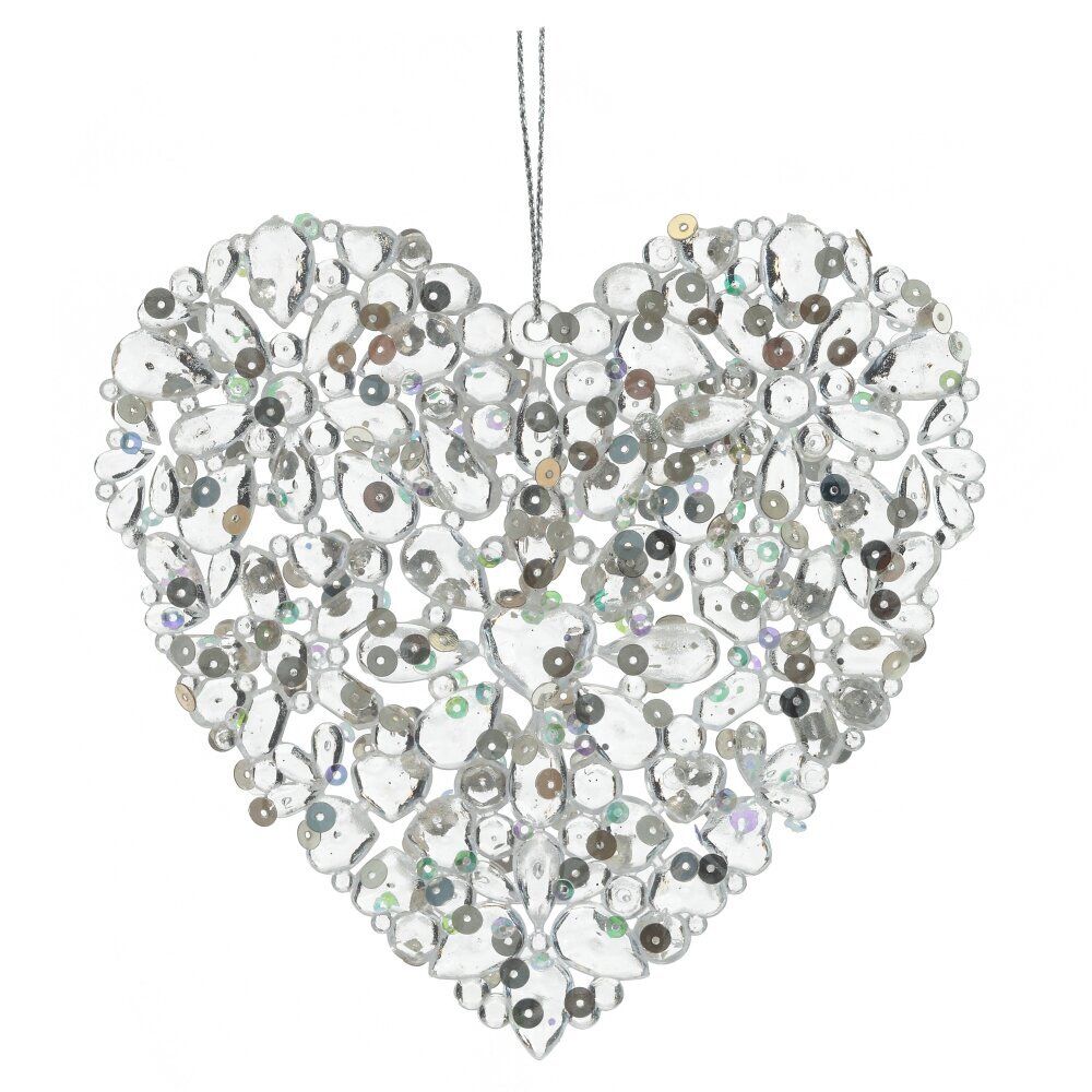 GAEM Украшение новогоднее "Сердце", L12 W0,4 H12 см