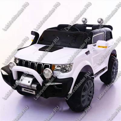 Детский электромобиль  "Jeep Largus" белый