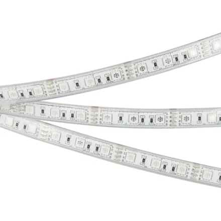 Светодиодная лента герметичная RTW-PU-B60-12.5mm 12V RGB (14.4 W/m, IP68, Wire 2m, 5m) (Arlight, -) 029599(3)