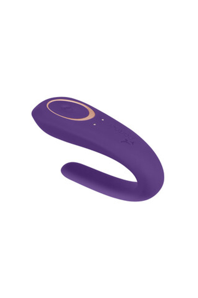 МНОГОФУНКЦИОНАЛЬНЫЙ СТИМУЛЯТОР ДЛЯ ПАР SATISFYER PARTNER TOY, СИЛИКОН, ФИОЛЕТОВЫЙ, 18,5 СМ.