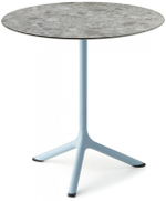 Стол ламинированный обеденный складной Scab Design Tripe Folding, голубой, зернистый