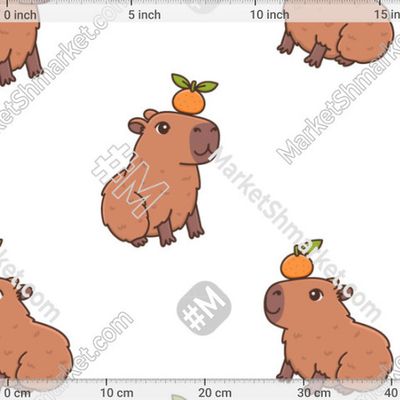 Капибары и мандарины by ViaireShop 165 DPI