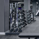 Набор прямых полиуретановых штанг (шаг 5 кг, 5 шт) PROFI-FIT 10-30 кг