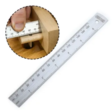 Линейка ПЕТРОГРАДЪ, модель 2, 150мм / 6", нерж.сталь