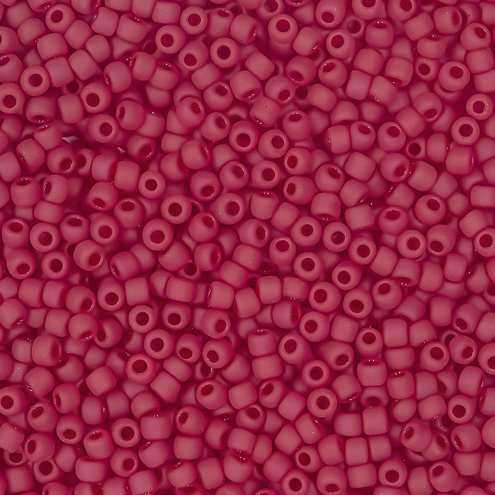 Японский бисер TOHO Round 11/0 (№5CF), прозрачный матовый