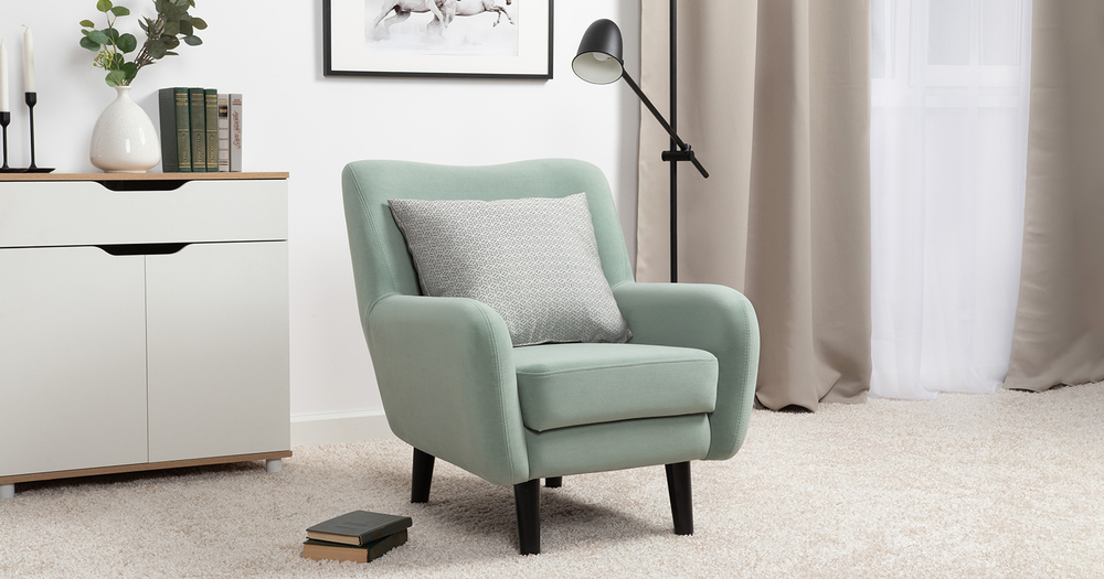 Кресло Дакота Зеленое