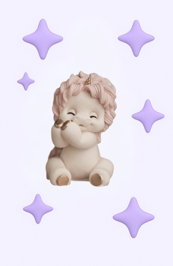 Шоколадная фигурка Единорог мини, 3*4*5,5 см/3*5,5*2,5 см