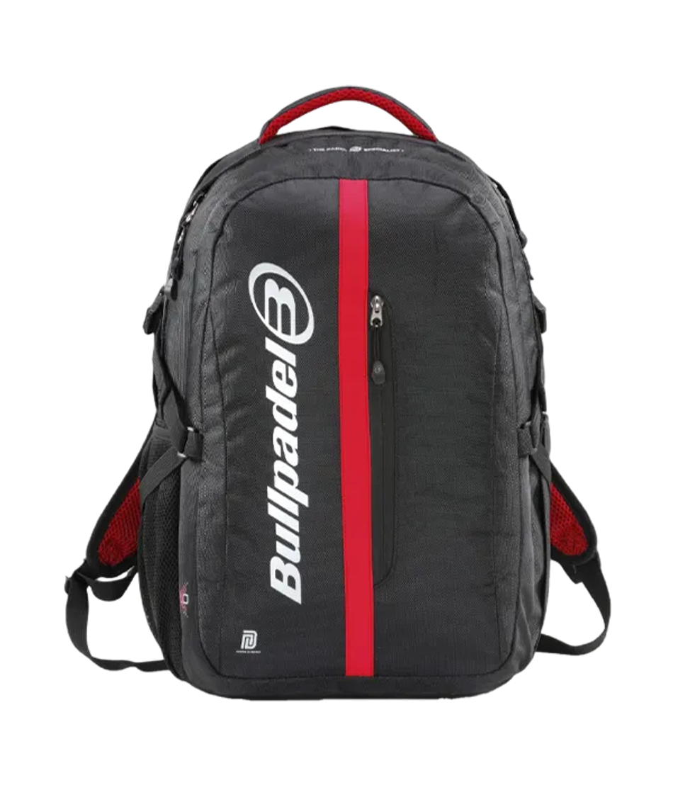 Рюкзак для падел Bullpadel XPLO Black 2025, с термокарманом и функциональными отделениями