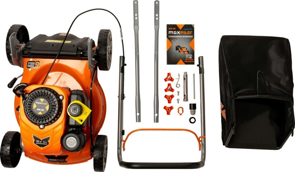 Газонокосилка бензиновая MAXPILER MLM-41M