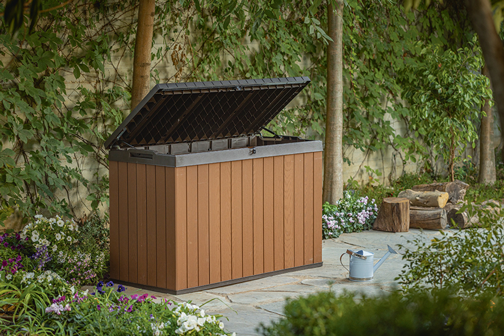 Пластиковый сундук Keter Darwin 662 л brown