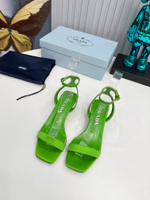 Prada Satin Sandals
