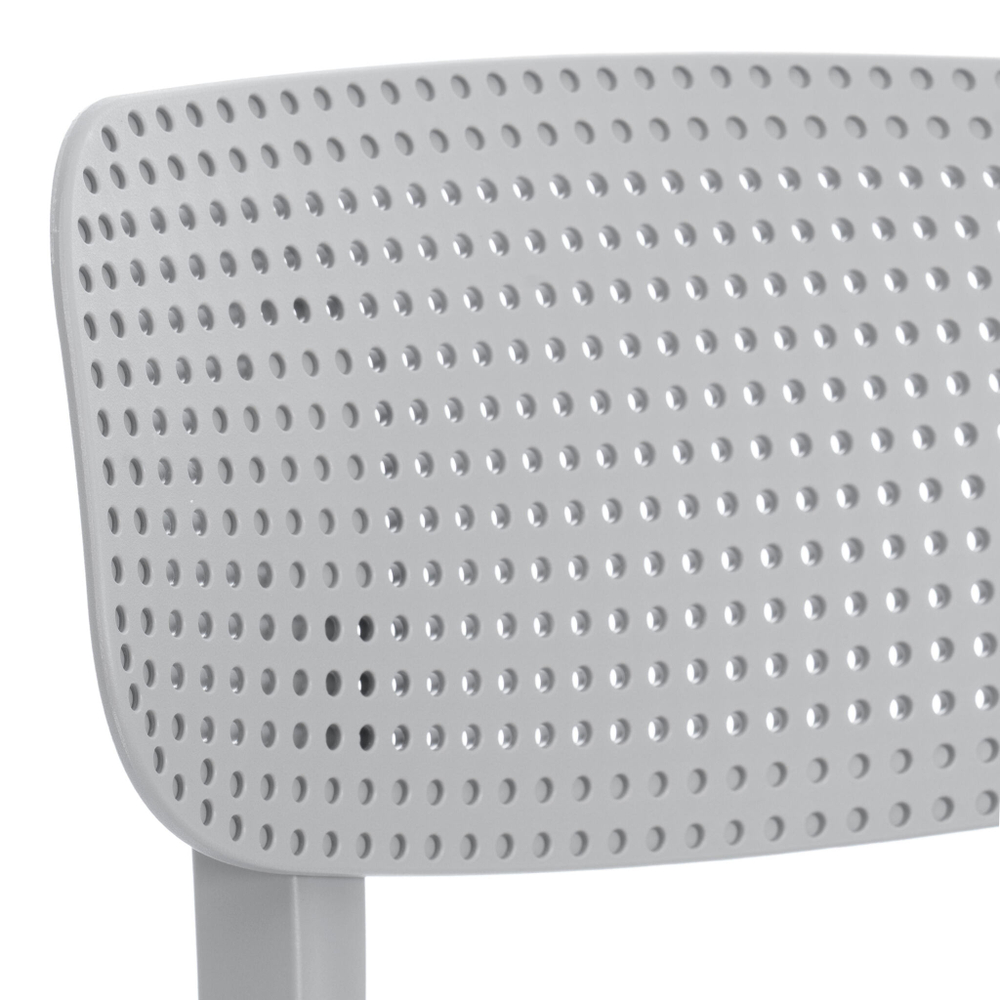 Стул JOLLY (mod. XRB-096-B2)  пластик, серый (grey), 46 х 50,5 х 78 см