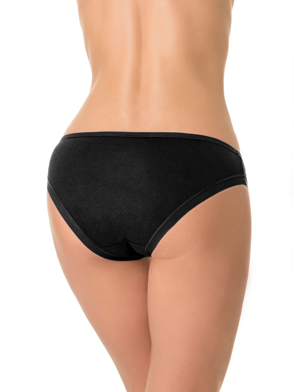 Хлопковые трусики-слипы (Размер: M) (Цвет: темно-синий)