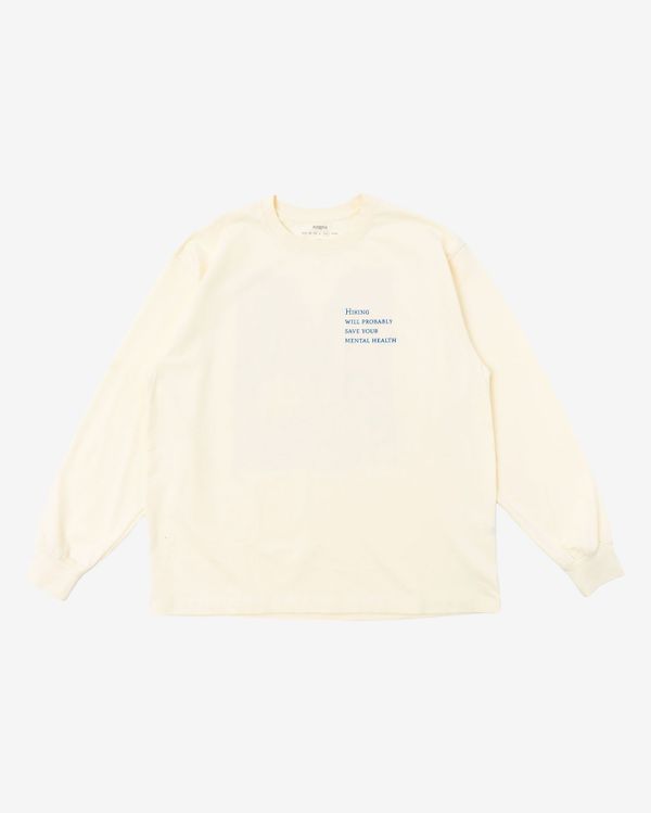 Лонгслив SS23 Mental Health Cream - фото 1