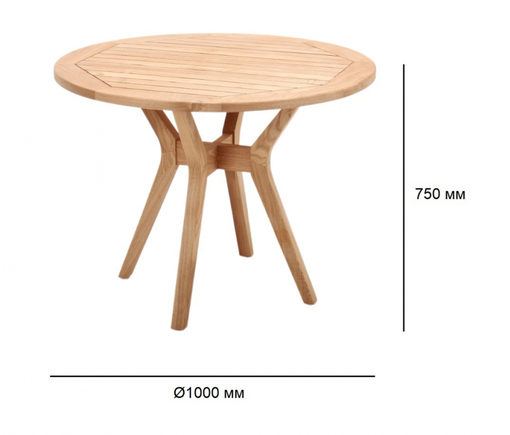 Стол обеденный деревянный Tagliamento Orna