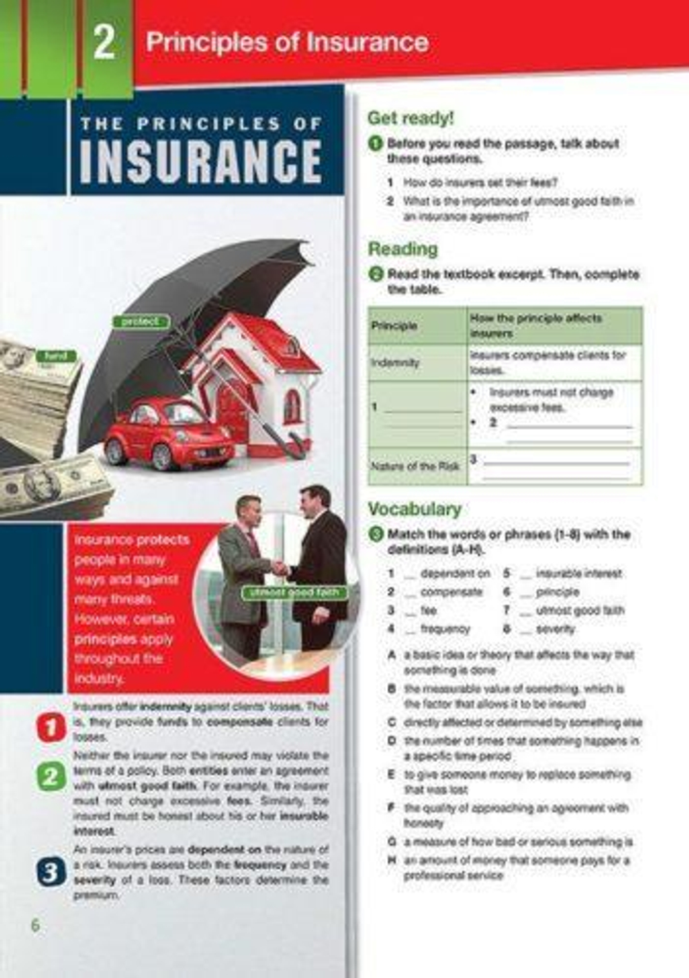Insurance Career Paths with Digibook. Страхование. Учебник с ссылкой к электронному приложению