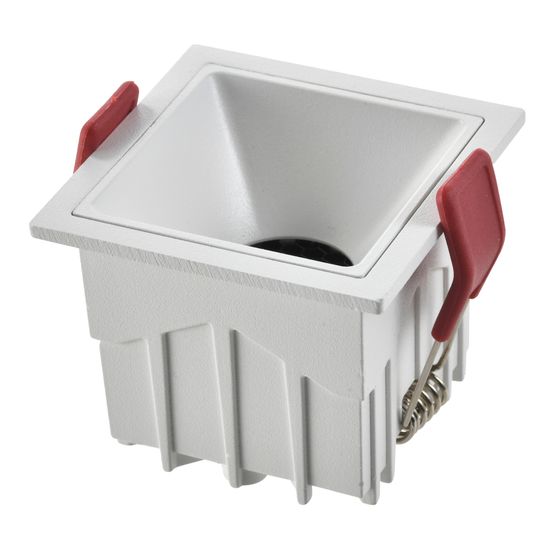 ST757.548.10S Св-к встр. Белый LED 1*10W 60° IP20 L65xW65xH52 85-265V В комплекте Встраиваемые светильники