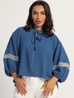 Блуза Марбелья (синяя) Б15980-39М LT Collection