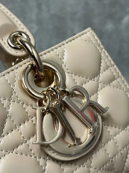 Сумка Dior Lady D-joy бежевый