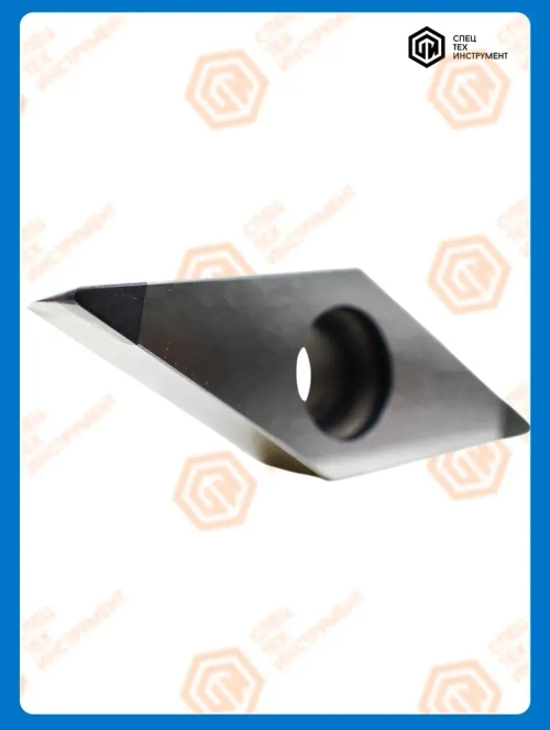 Пластина CBN VCGW1604042NT0102005CBST YN750 STI СпецТехИнструмент 1 штука