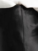 Юбка атласная Эвелин (черная) Ю15258-25М LT Collection