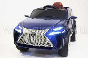 Детский электромобиль River Toys LEXUS E111KX синий