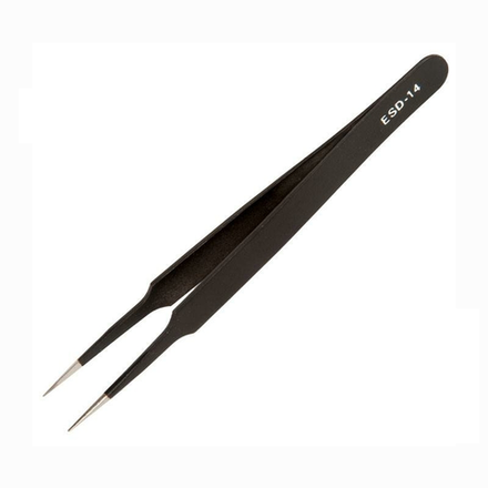 Антистатический пинцет ESD-14