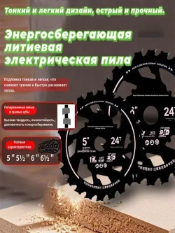 Диск пильный 125 x 1.5 x 20; 24 зуб.