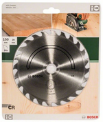 Диск пильный 150x20x24 BOSCH 2609256837