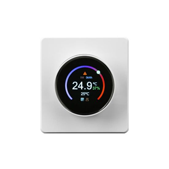 Терморегулятор ROUND Wi-Fi с/у перламутр KRANZ