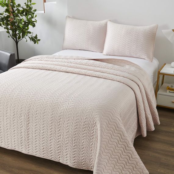 Саванна (пудра) Покрывало 160х220