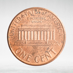 USA, 1 Cent, 2004 - Lincoln Memorial Cent, VF