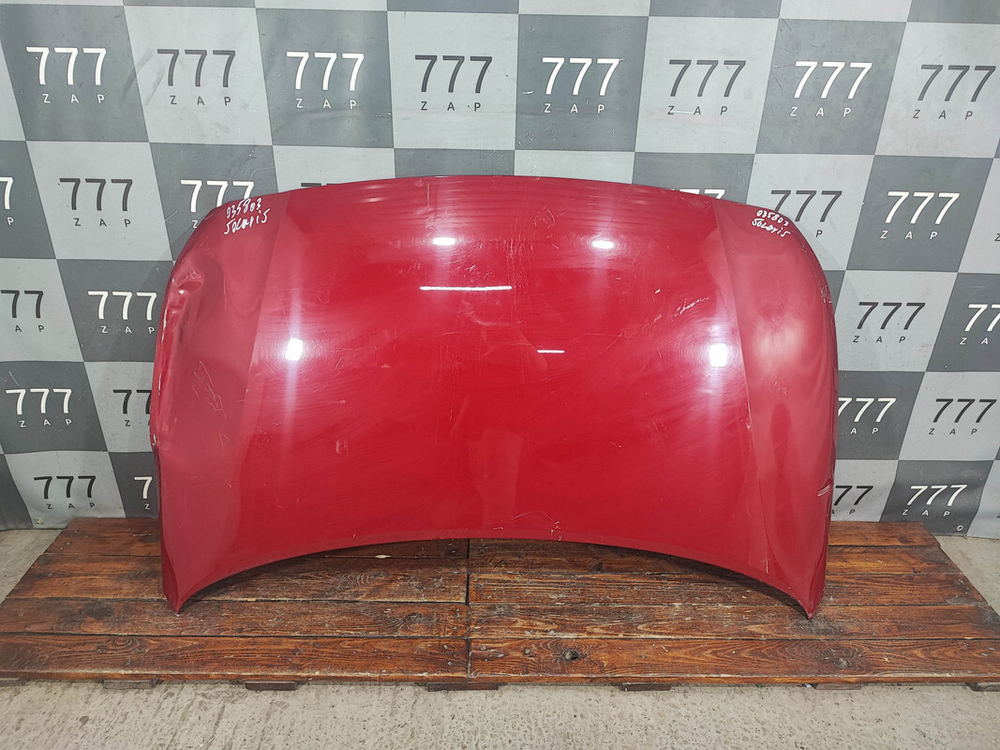 Капот Hyundai Solaris 2 (HCR) 17-нв Б/У Оригинал 66400H5000