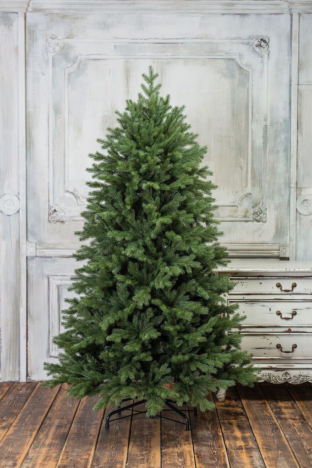 Ель искусственная «Графская стройная» (Литая+пвх) 270 см / 2.7 м