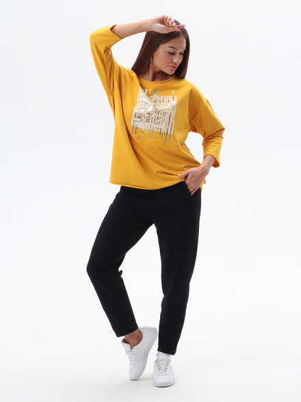 Брюки на манжете 2