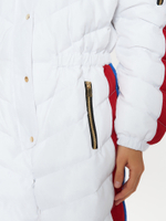 Комбинезон-пуховик белый